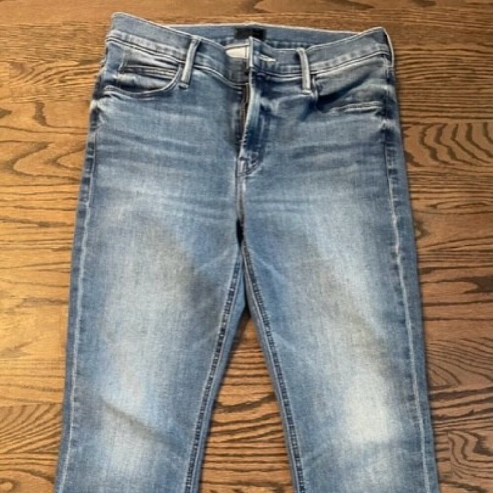 Mother PETITES The Mid Rise Dazzler Ankle Jeans, size 27, worn only once